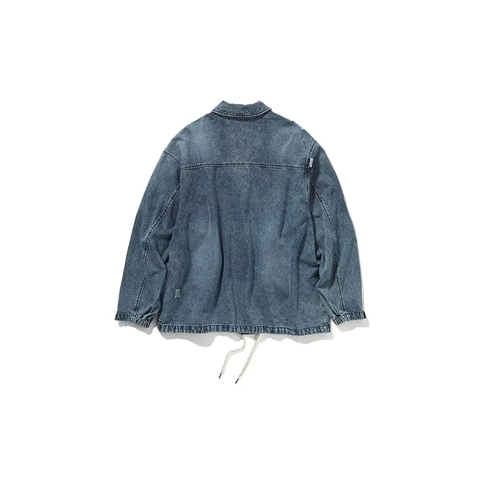 Nautica White Sail Denim Jacket Unisex-10