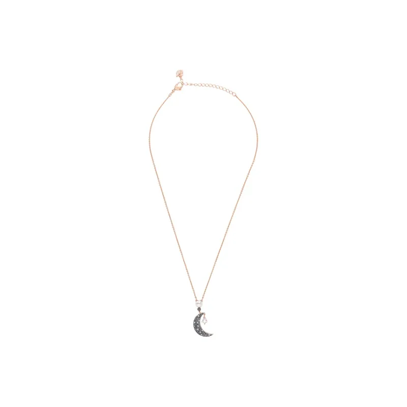 Swarovski Metal Necklaces Women's Dark Color Gradient-2