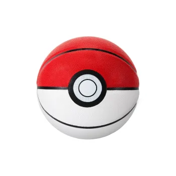 VEIDOORN x Pokemon PU Basketball White Red Size 5 Ball Training Unisex