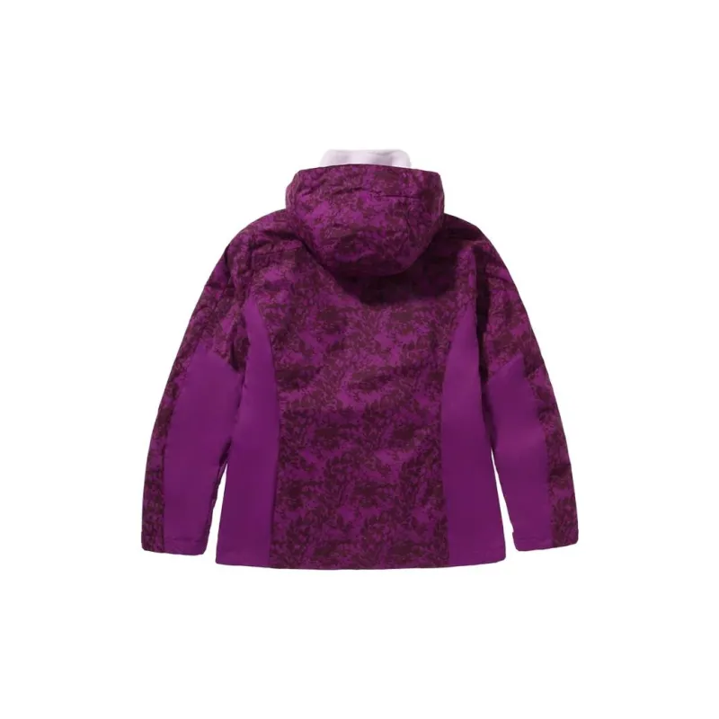 Columbia Windbreaker Jackets Women's Purple-1