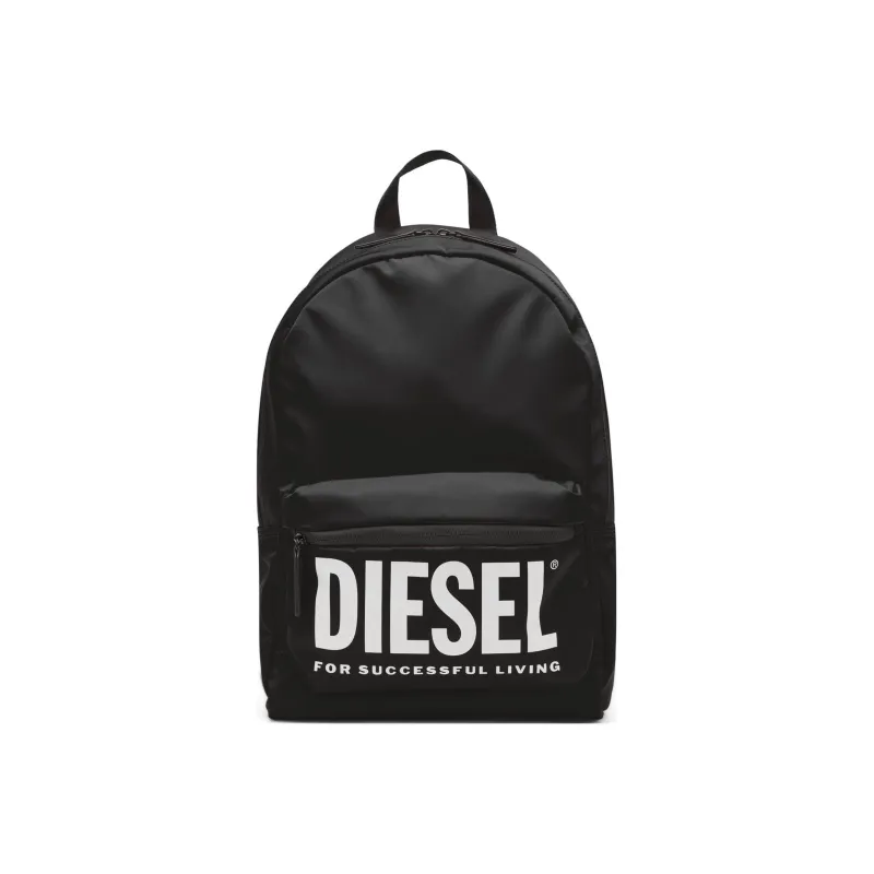 DIESEL Polyamide Nylon Backpack Regular Kids' Black-0