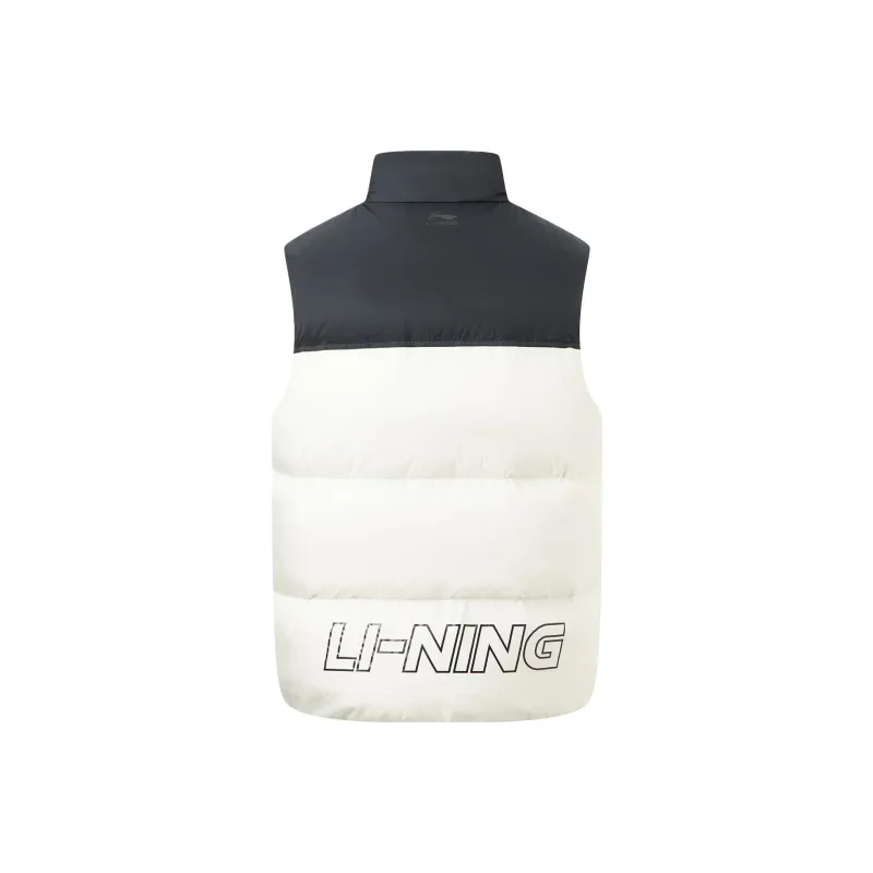 LiNing Sports Life Collection Vest Unisex Ecru-1