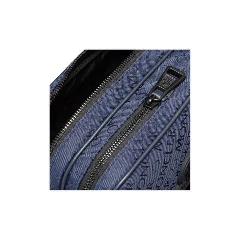 Moncler Polyester Crossbody Bag Regular Men's Electric Blue-4