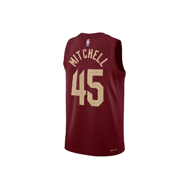 Nike X Nba Kids Cleveland Cavaliers Donovan Mitchell Icon Edition Swingman Jersey-1