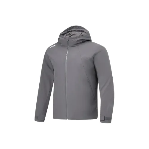 LINING Fitness Series Down Jackets Men Magnetic Gray