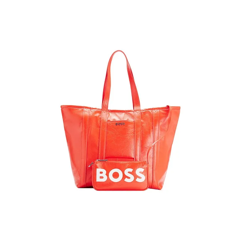 HUGO BOSS Polyester Handbag Women's Orange-0