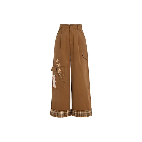 Snbl Casual Pants Women's Brown