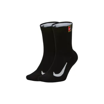 Nike Mid Calf Socks Unisex 2 Pack Black