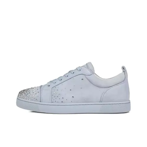 CL LUBOTING Slip Resistant Low Top Skateboard Shoes Men's Blue