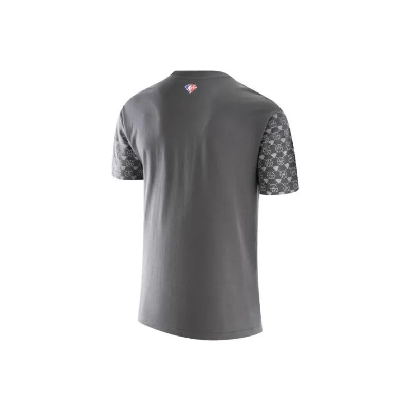 NBA Team T Shirts Men Gray-1