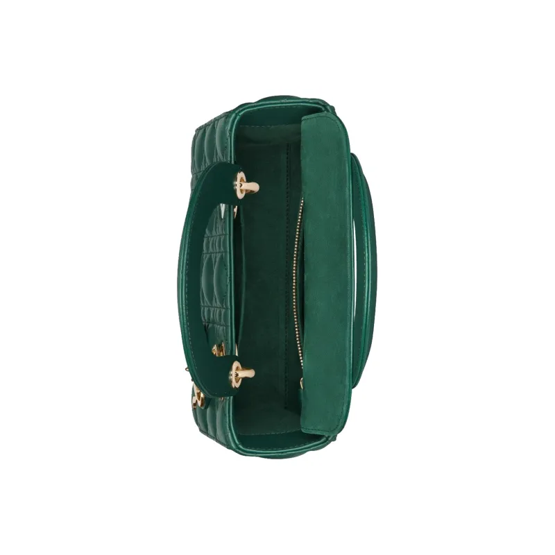 DIOR Lady DiorMy ABCDior Lambskin Lady Dior Bag, Shoulder Bag, Crossbody Bag, Handbag Small Size Women's Pine Green-3