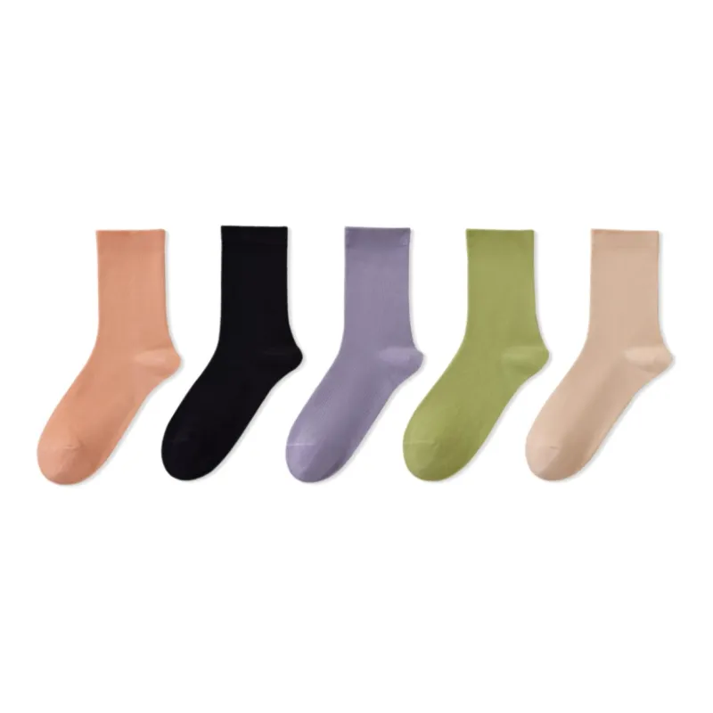 MIIOW Women's Mid Calf Socks-12