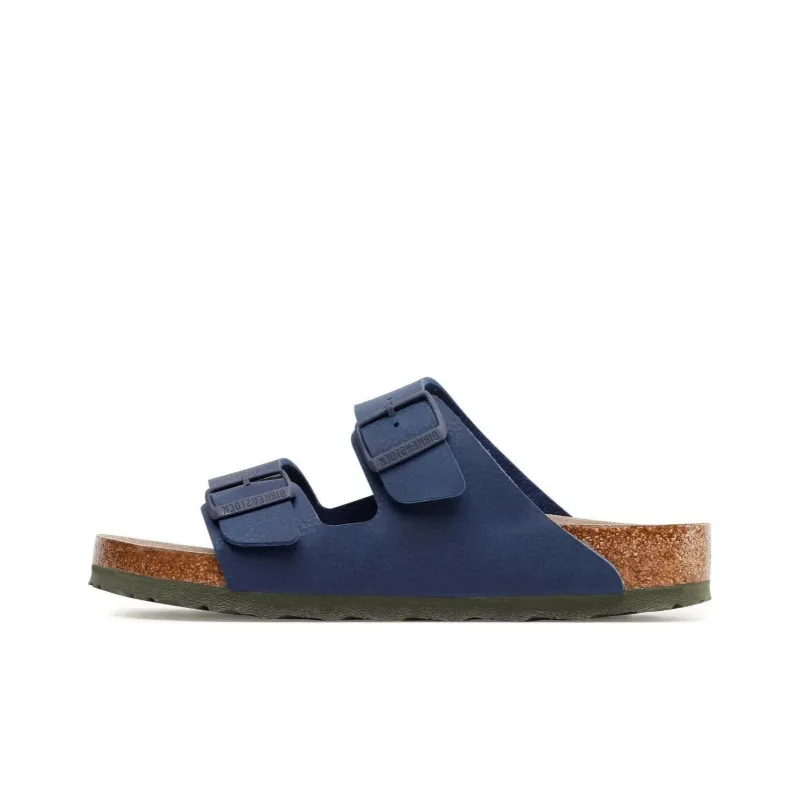 Birkenstock Arizona Slide Slippers Men's Dark Blue-0
