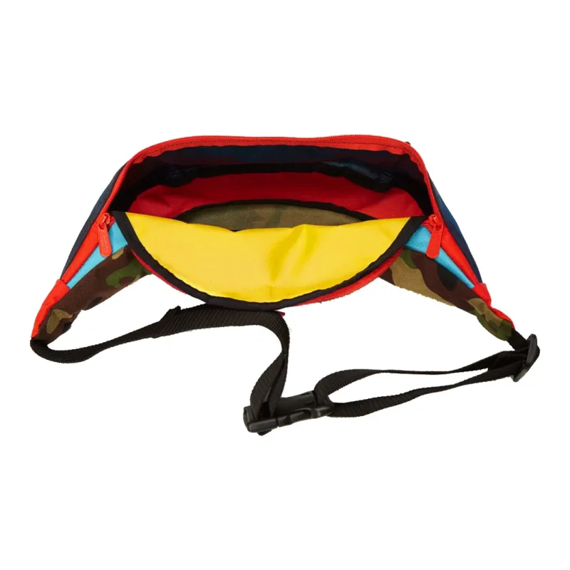 Manhattan Portage Nylon Fanny Pack Sling Bags Regular Unisex Camouflage/Blue/Orange/Yellow-4