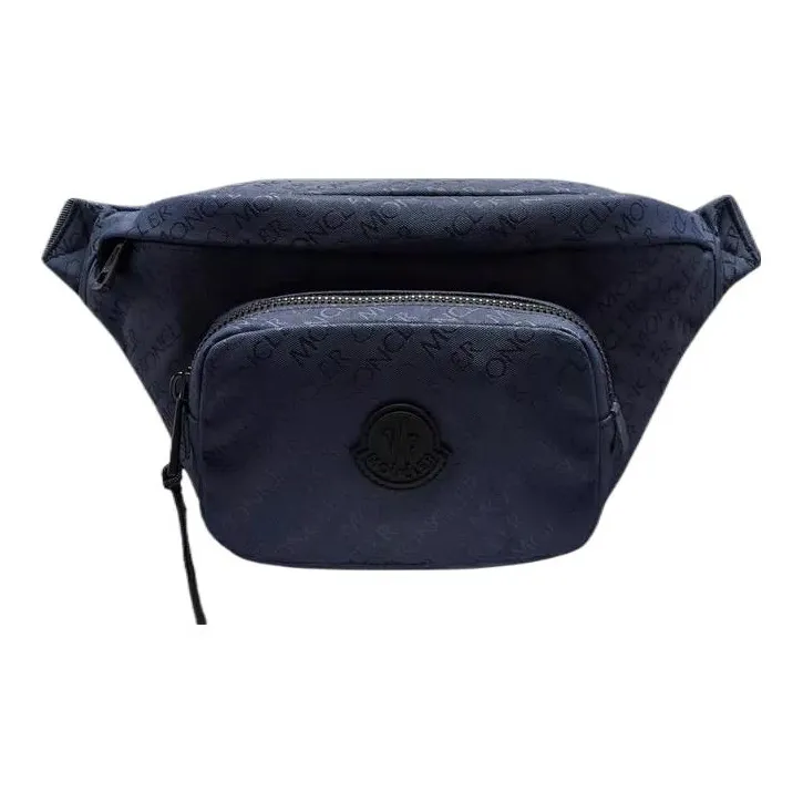 Moncler Polyester Crossbody Bag Sling Bag Fanny Pack Men's Electric Blue-0