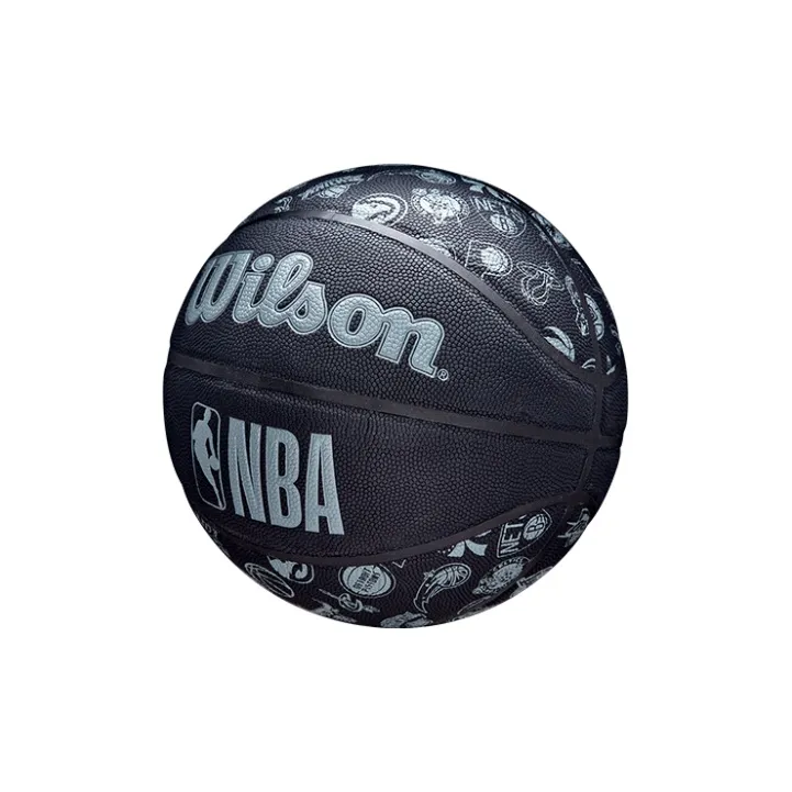 Wilson NBA Team Basketball Series PU Basketball Black Size 3 Ball Training Kids'-2
