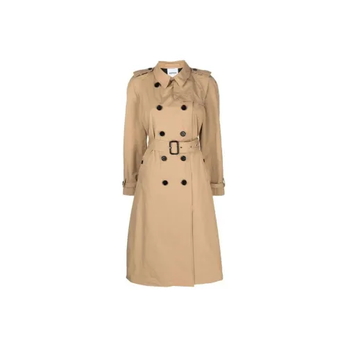 ASPESI Trench Coats Women's Light Brown