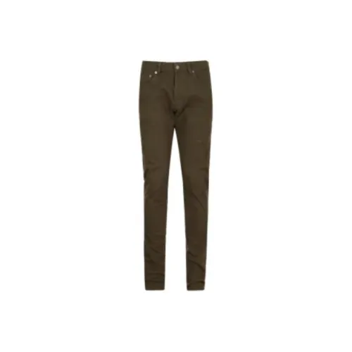 VERSACE Casual Pants Men Olive Green