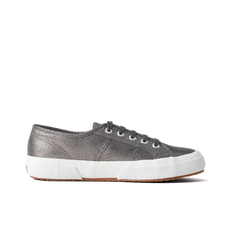 SUPERGA 2750 Lamew Gunmetal Anti-Slip Wear-Resistant Low-Top Skateboard Shoes Unisex Gray-1