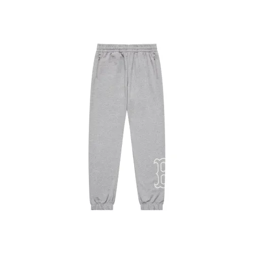 MLB Knitted Sweatpants Unisex Light Gray