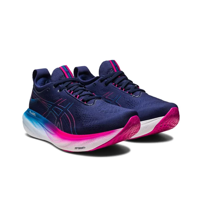 Asics Gel Nimbus 25 'Indigo Blue Pink Rave' Women's-3
