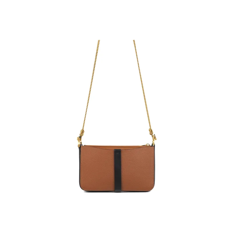 Chloe Marcie Calfskin Crossbody Bag, Shoulder Bag Women's Tan-1