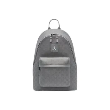 Jordan Polyester Backpack Medium Size Unisex Gray
