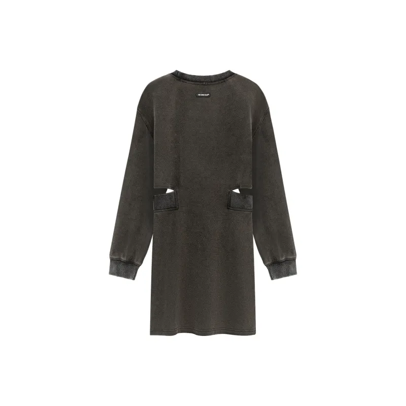NO ONE ELSE Long Sleeved Dresses Women's Gray-1