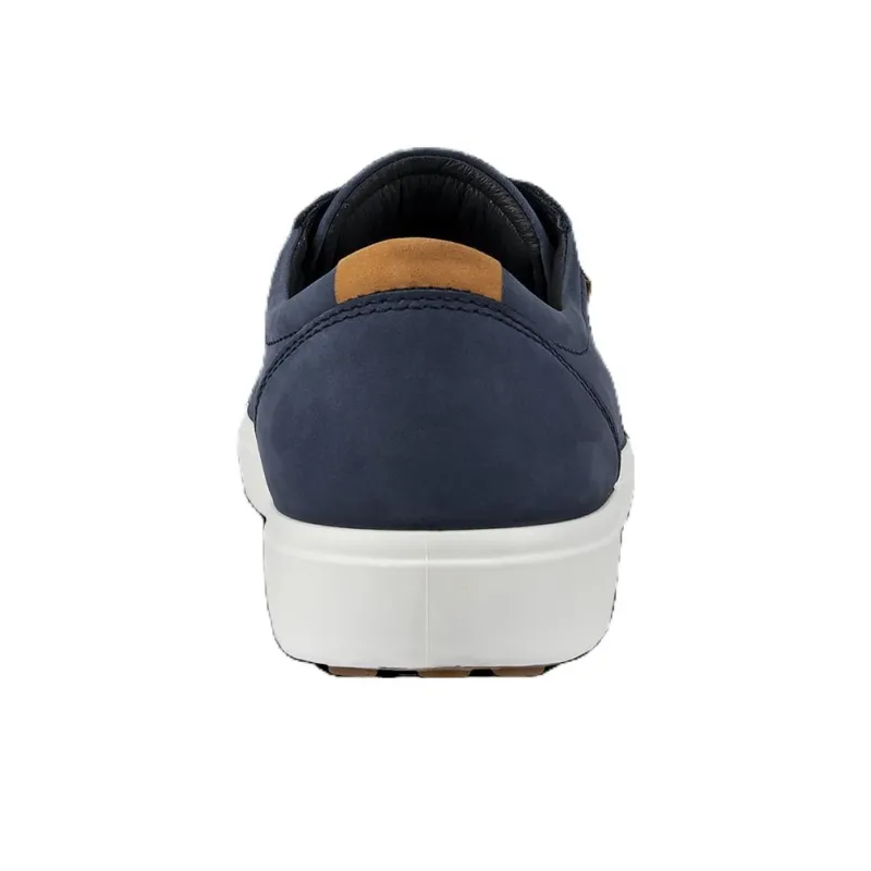 Ecco Soft 7 Low Top Skateboard Shoes Men's Blue-2
