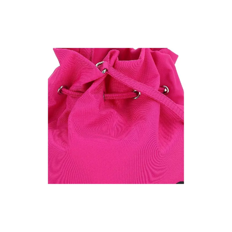 Balenciaga Nylon Bucket Bags Crossbody One Shoulder Handbags Small Size Women's Pink-4