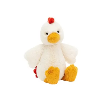 JELLYCAT Bashful Chicken Stuffed Animal
