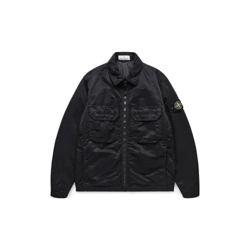 STONE ISLAND Jackets Unisex Black