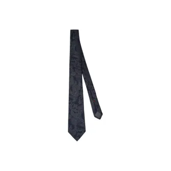 Brunello Cucinelli Paisley design Silk Tie
