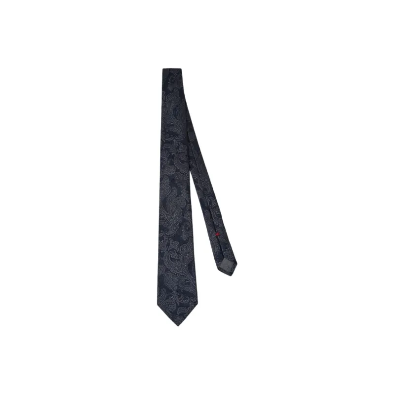 Brunello Cucinelli Paisley design Silk Tie-0