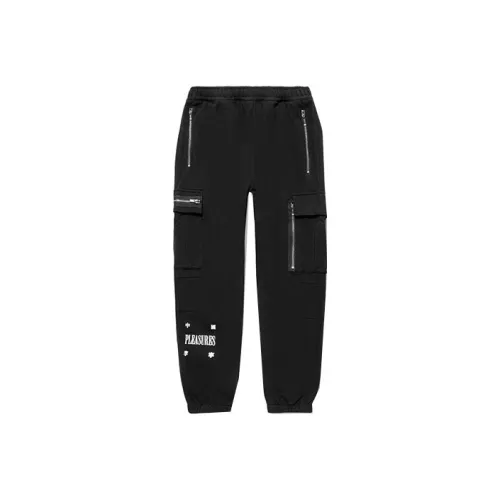 Pleasures X LiNing Knitted Sweatpants Men Black