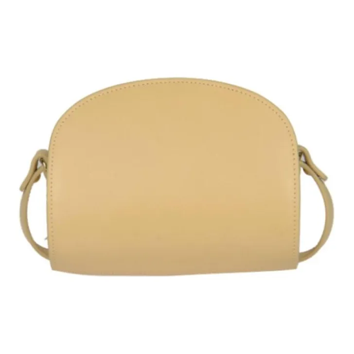 A.P.C Leather Shoulder Bag Women's Sand Dune-3