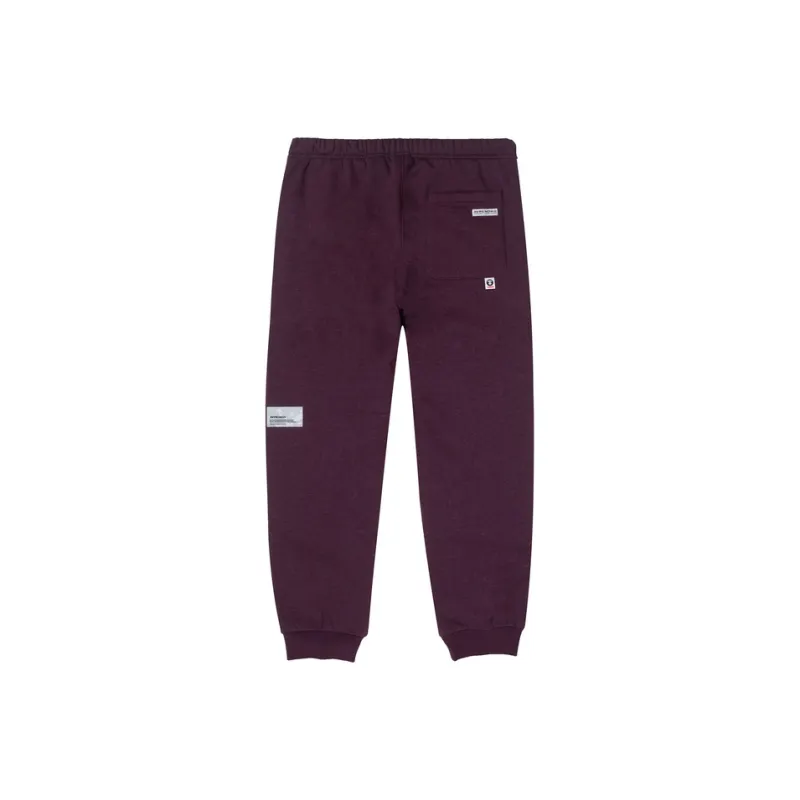 Aape Logo patch Drawstring Track Pants-3