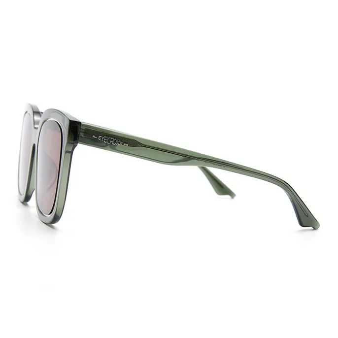 EYECROXX Plate Frame Round Sunglasses Unisex-15