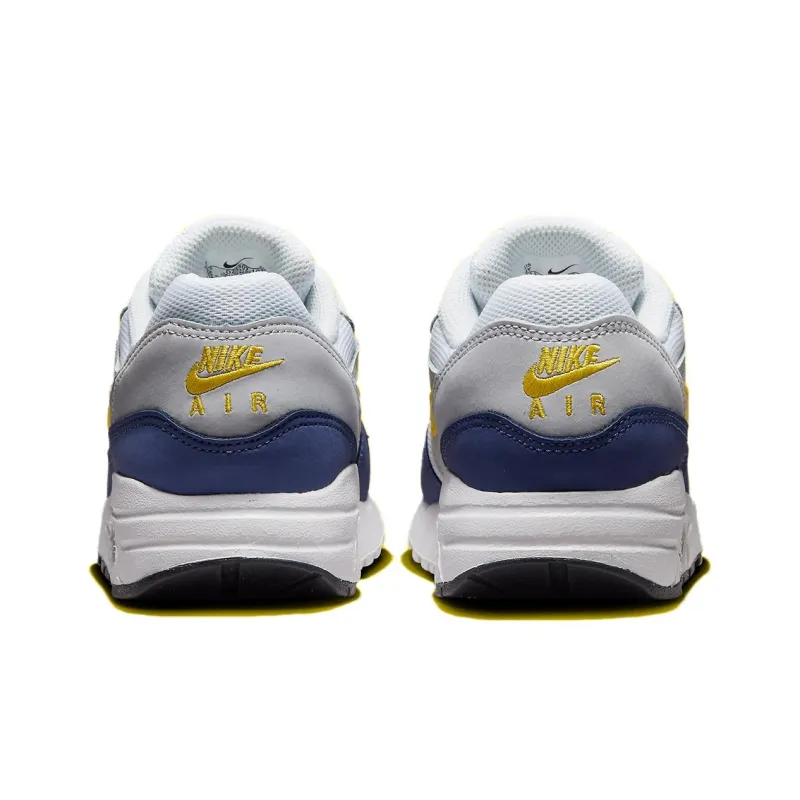 Nike Air Max 1 'White Yellow Blue' Gs-4