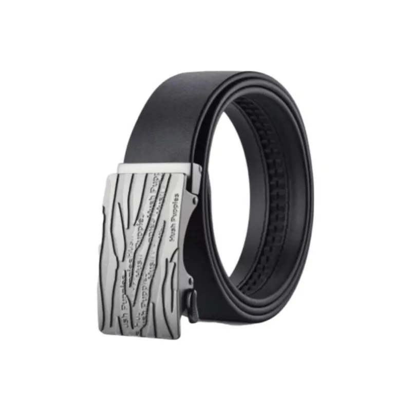 Hush Puppies Cow Leather Leather Belts Men's Width  3.5cm-0