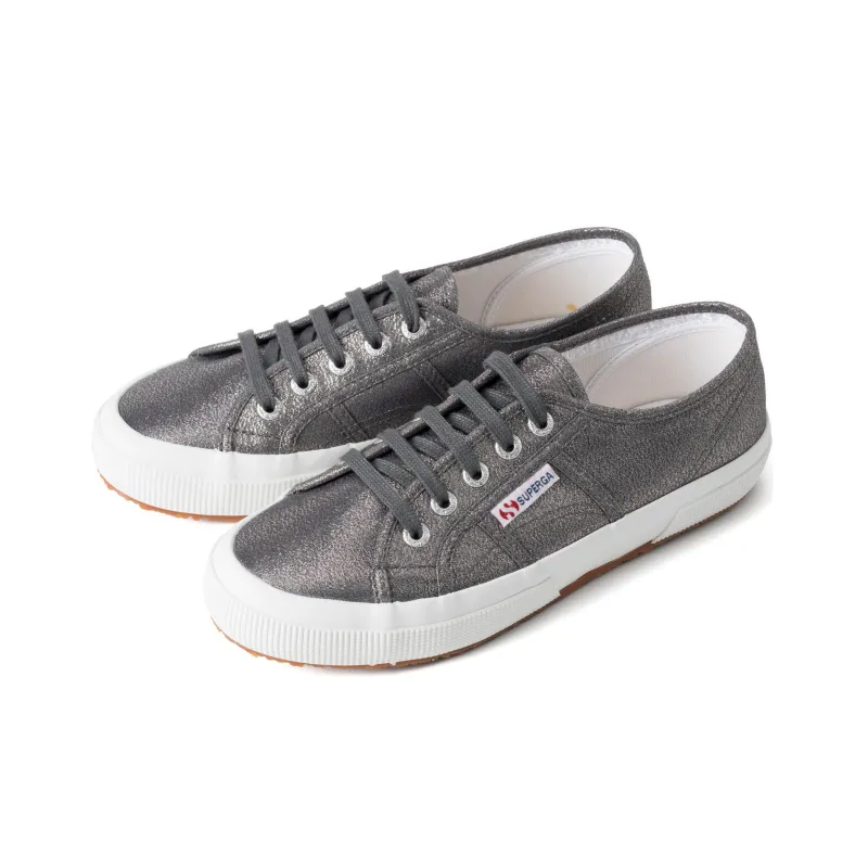 SUPERGA 2750 Lamew Gunmetal Anti-Slip Wear-Resistant Low-Top Skateboard Shoes Unisex Gray-2