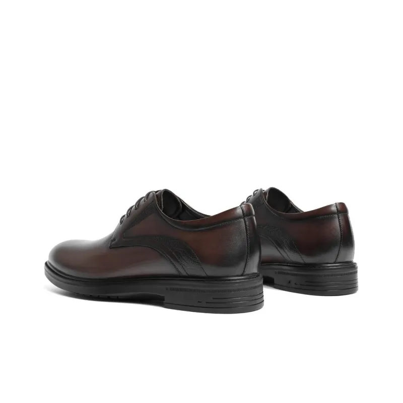 BELLE Dress Shoes Men Low Top Black/Brown-2