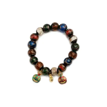 Artisan lock heart jade Bracelets Unisex