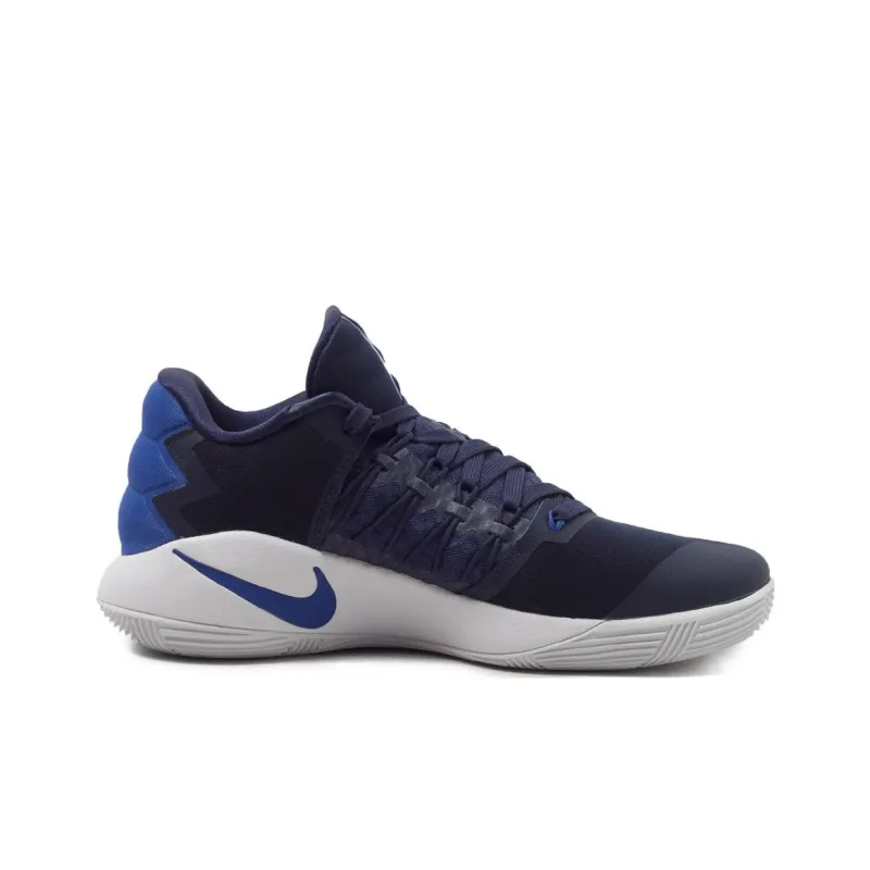 Nike Hyperdunk 2016 Shock Absorbers With Slip Resistant Features Mid Top Basketball Shoes Men's Dark Blue-1