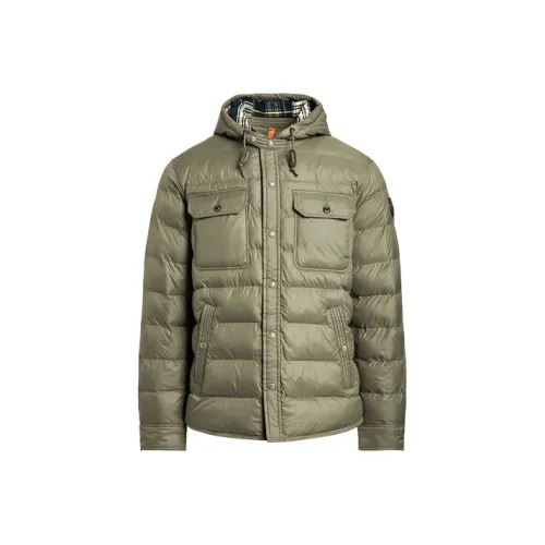 Polo Ralph Lauren Puffer Jackets Men Army Green