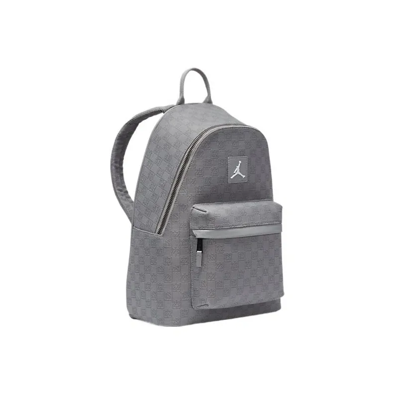 Jordan Polyester Backpack Medium Size Unisex Gray-1