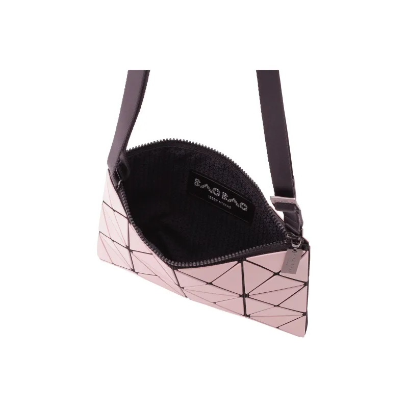 ISSEY MIYAKE Lucent Gloss Mi Polyvinyl Chloride Shoulder Bag, Crossbody Bag Regular Unisex Light Pink & Light Orange-3