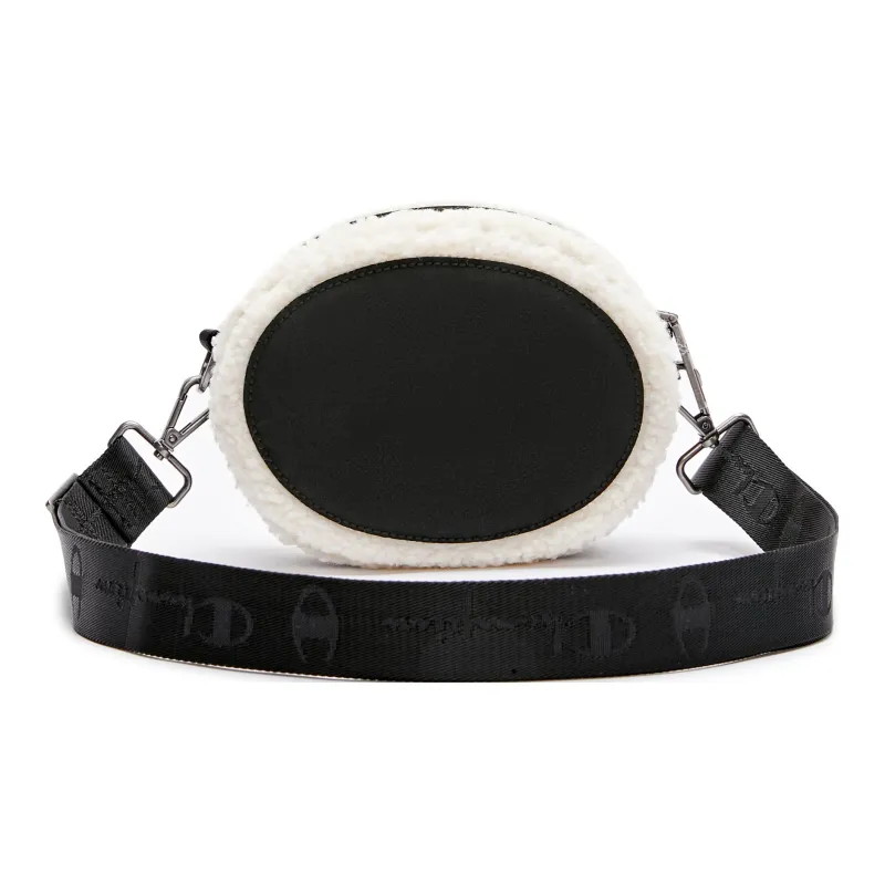 Champion Fabric Round Cake Bag Shoulder Bag Crossbody Bag Small Size Unisex Multicolor-6