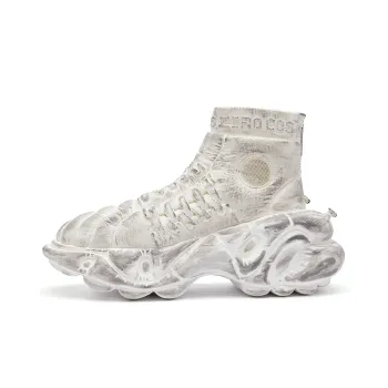 ZERO COSMOS Weightlessness Series Casual Shoes Unisex High Top White