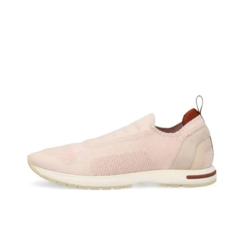 Loro Piana Casual Shoes Women's Low-Top Pink